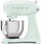 SMEG SMF03PGEU 50's Style, mit 4.8 l Edelstahlschüssel, pastellgrün