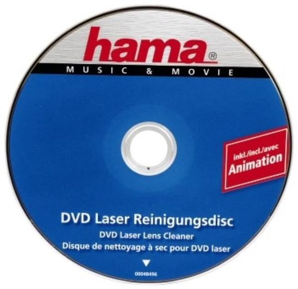 Laser Reinigungsdisc günstig Kaufen-Hama DVD-Laserreinigungsdisk. Hama DVD-Laserreinigungsdisk <![CDATA[Generalreinigung für Ihren DVD-Player Mit der 