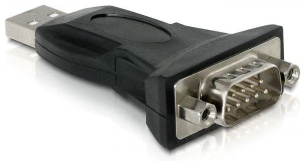 DeLOCK 61460 Adapter USB 2.0 Stecker auf Seriell RS-232 DB9 Stecker