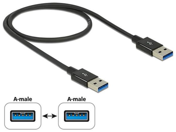 Speed Licht günstig Kaufen-DeLock 83981 Kabel SuperSpeed USB 3.1 0.5m Typ-A Stecker / USB Typ-A Stecker. DeLock 83981 Kabel SuperSpeed USB 3.1 0.5m Typ-A Stecker / USB Typ-A Stecker <![CDATA[Kurzbeschreibung Dieses USB Kabel von Delock ermöglicht die Verbindung zwischen Geräten m