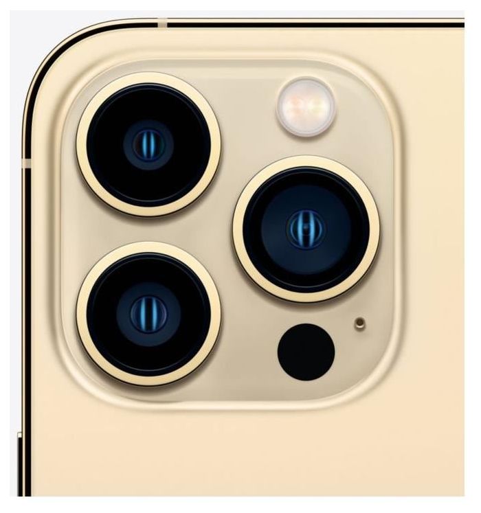 Apple iPhone 13 Pro - Smartphone - Dual-SIM - 5G NR - 512GB - 6.1 - 2532 x 1170 Pixel (460 ppi (Pixel pro )) - Super Retina XDR Display with ProMotion - Triple-Kamera 12 MP Frontkamera - Gold (MLVQ3ZD/A)