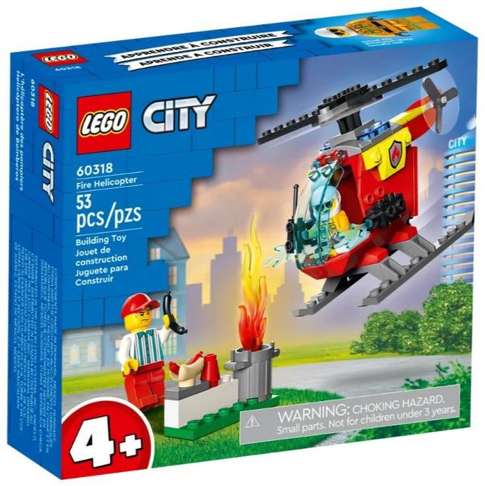 Image of LEGO® 60318 Feuerwehrhubschrauber
