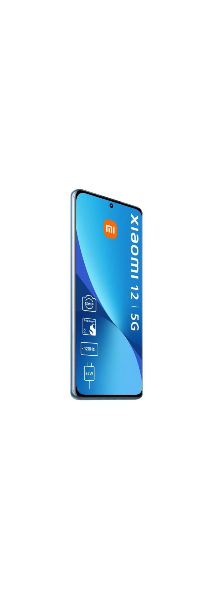 Xiaomi 12 15,9 cm (6.28 ) Dual-SIM Android 12 5G USB Typ-C 8 GB 256 GB 4500 mAh Blau (MZB0ACZEU)