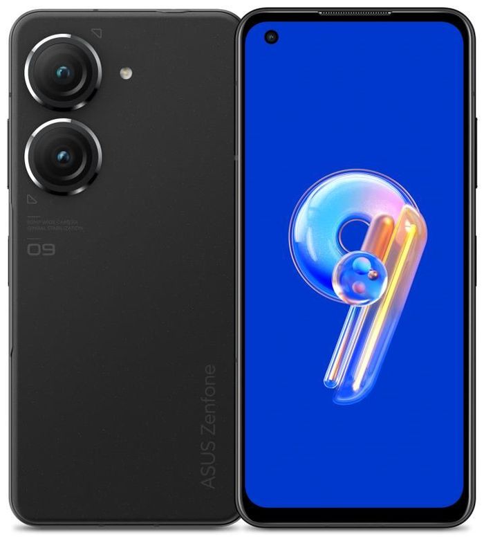 ASUS Zenfone 9 5G 8/256GB, Android, midnight black (90AI00C1-M00040)