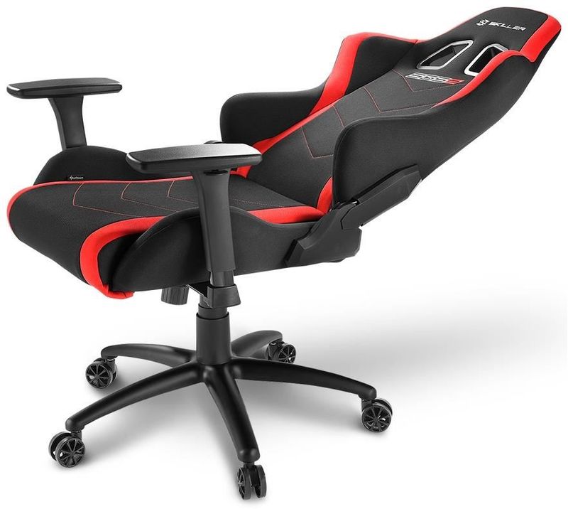 Sharkoon Skiller SGS2 Gaming Stuhl schwarz/rot