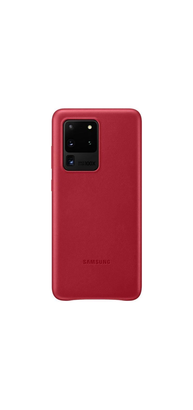 LED Design günstig Kaufen-Samsung Leather Cover G988F für Galaxy S20 Ultra rot. Samsung Leather Cover G988F für Galaxy S20 Ultra rot <![CDATA[Samsung Leather Cover G988F Cover überzogen mit europäischem Echtleder Schlankes Design für eine angenehme Haptik Seitentasten