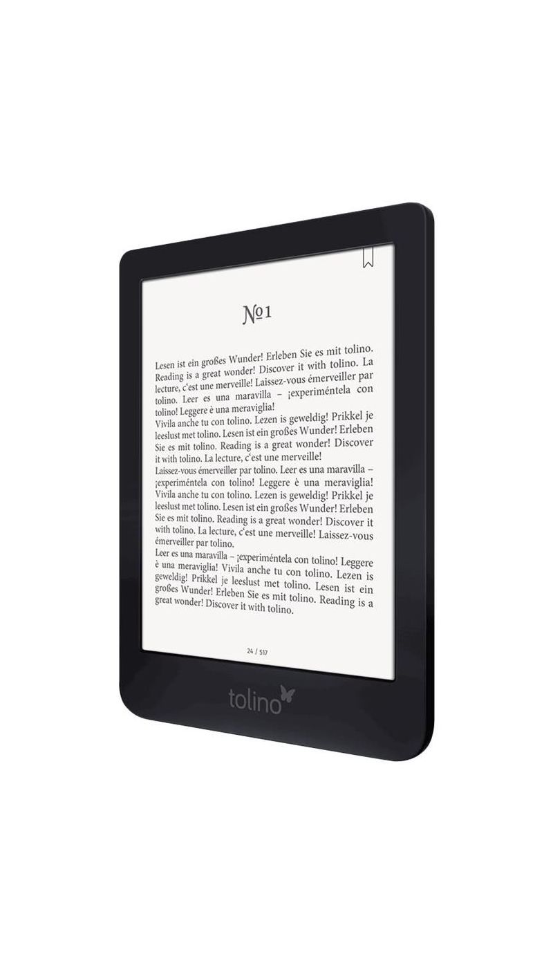 Tolino Shine 3 - eBook-Reader - 8GB - 15,2 cm (6) einfarbig E Ink Carta (1072 x 1448) - Touchscreen - Wi-Fi (4016621126872)