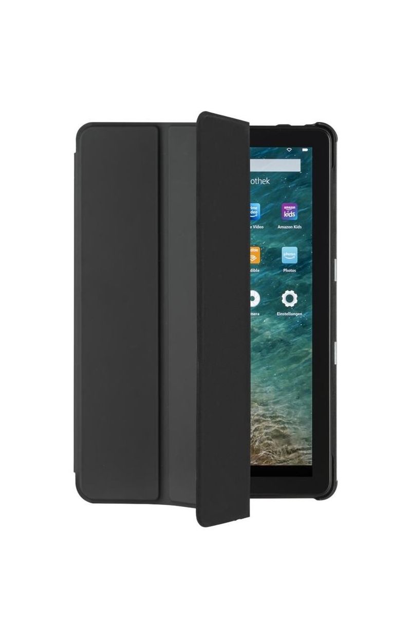 Hama Fold - Flip-Hülle für Tablet - Polyurethan - Schwarz - 10.1 - für Amazon Fire HD 10 (11th Generation), HD 10 Plus (11th Generation)