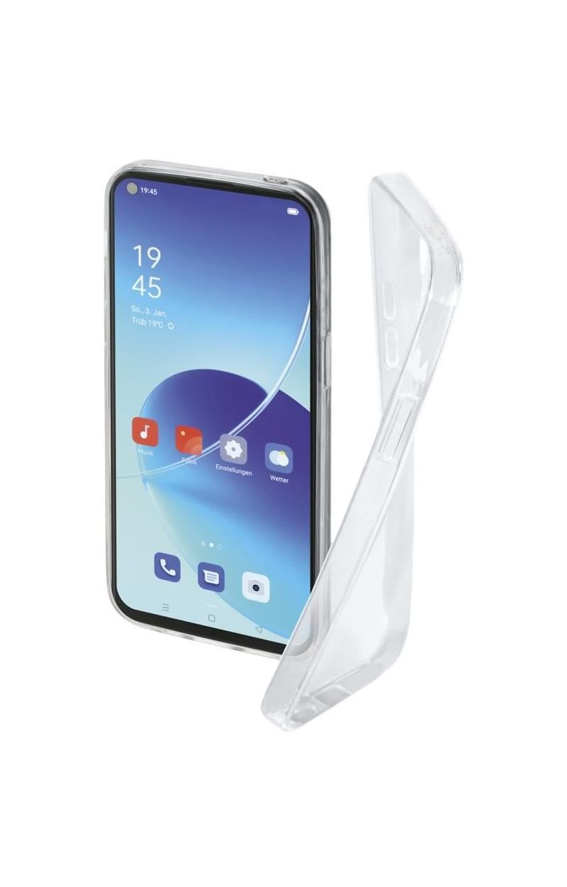 Hama Cover Crystal Clear für Oppo Reno6 5G, transparent