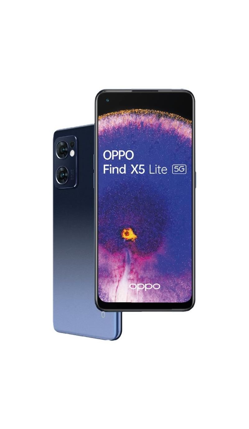 OPPO Find X5 Lite 16,3 cm (6.43 ) Dual-SIM Android 12 5G USB Typ-C 8 GB 256 GB 4500 mAh Blau (6041853)