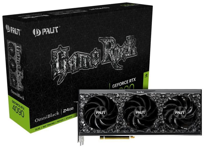 Palit GeForce RTX 4090 Gamerock OmniBlack 24GB