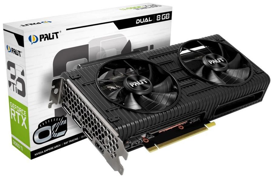 Palit GeForce RTX 3060 Ti DUAL OC 8GB