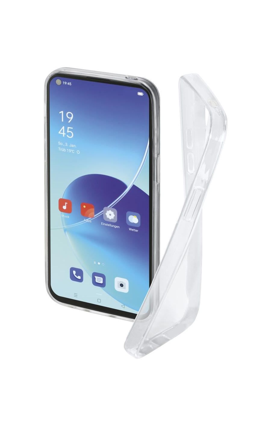 Hama Cover Crystal Clear für Oppo Reno6 5G, transparent