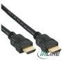InLine 17055P HDMI-High Speed mit Ethernet Kabel 0.50 m schwarz