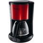 Moulinex FG360D Glas-Kaffeemaschine Subito rot metallic /schwarz