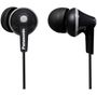 Panasonic RP-HJE 125 E-K in ear headphones,  black