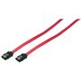 LogiLink SATA Kabel mit Arretierung 0.3m rot