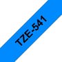 Brother TZE-541 Laminiertes Band schwarz auf blau 8m x 18mm