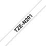 Brother TZE-N201 schwarz/weiß 8m 3.5mm unlaminiert