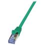 LogiLink CQ3055S PrimeLine Cat. 6a Patchkabel 2.00 m Cat 6a S/FTP  grün