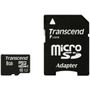 Transcend microSDHC Class 10 UHS-I 8GB inkl. Adapter