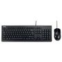 ASUS U2000 Keyboard + Mausm kabelgebunden, schwarz