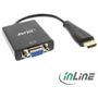 InLine 65003 Dongle Konverter HDMI zu VGA + Audio 0.20 m schwarz