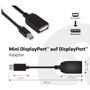 Club3D CAC-1110 miniDisplayPort auf DisplayPort Adapter 0.13 m schwarz