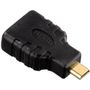 Hama 74242 High Speed HDMI™-Kabel mit micro/miniHDMI Adapter 1.50 m schwarz