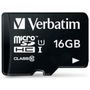 Verbatim microSDHC Premium 16GB inkl. Adapter