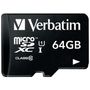 Verbatim microSDXC Premium 64GB inkl. Adapter