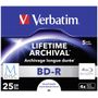 Verbatim 43823 BD-R M-DISC 25GB/1-4x (5 Disc) Jewelcase weiß Fullsize Surface