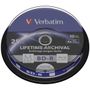 Verbatim 43825 BD-R M-DISC 25GB/1-6x (10 Disc) Cakebox weiß Fullsize Surface