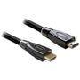 DeLOCK 82739 Kabel High Speed HDMI mit Ethernet PREMIUM 5.00 m grau