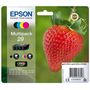 Epson T2986 "Erdbeere" Claria Home Ink Multi Pack Cyan/Gelb/Magenta/Schwarz 14.9ml