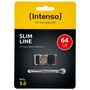 Intenso Slim Line USB 3.0 Stick 64GB schwarz