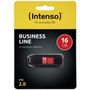 Intenso Business Line USB 2.0 Stick 16GB schwarz / rot