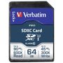 Verbatim SDXC Karte Pro Class 10 UHS-I 64GB