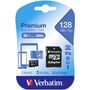 Verbatim MicroSDXC Premium 128GB mit Adapter