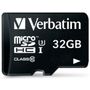 Verbatim MicroSDHC Pro Class 10 UHS-I 32GB inkl. Adapter