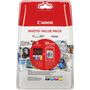 Canon CLI-551 Photo Value Pack C/M/Y/BK inkl. PP-201 Fotopapier