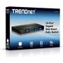 TRENDnet TPE-1620WS 16-Port Gigabit PoE Web Smart Switch 2x Mini-GBIC