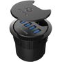 ICY BOX IB-Hub1403 USB 3.0 Tisch-Hub mit 4 Ports USB Type-A