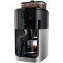Philips HD7767/00 Grind & Brew Kaffeemaschine mit Mahlwerk schwarz metall