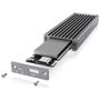 ICY BOX IB-1817M-C31 M.2 PCIe SSD Aluminiumgehäuse, USB 3.1 Type-C, M-Key Sockel