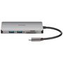 D-Link DUB-M610 6-In-1 USB-C Hub mit HDMI/Kartenleser/USB-C Ladeanschluss