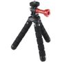 Hama Mini-Stativ Flex 2in1 für Fotokameras und GoPro, 14 cm