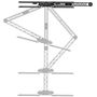 Hama TV-Wandhalterung FULLMOTION Ultraslim 118063 200x200, 122 cm (48), schwarz