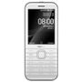 Nokia 8000 4G Dual-SIM KaiOS Barren Handy in weiß  mit 4 GB Speicher