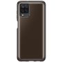 Samsung Soft Clear Cover für Galaxy A12 black